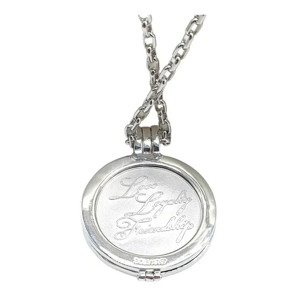 Tara Irish Coin Rhodium Plated Celtic Knot New Old Stock Claddagh - Picture 3 of 6